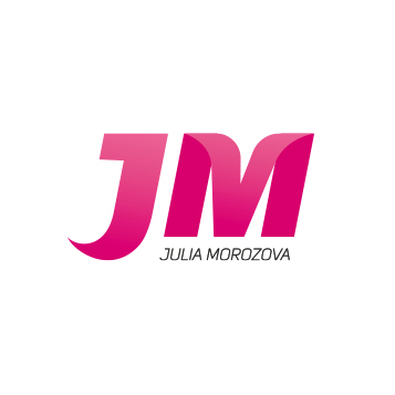 Логотип для стилиста Юлії Морозової